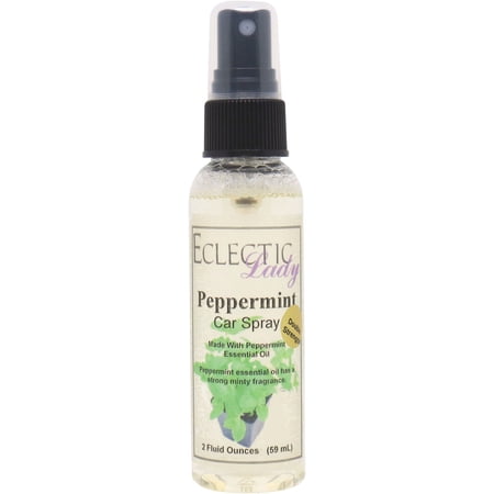 Peppermint Car Spray (Double Strength), 2 ounces