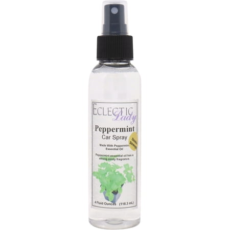 Peppermint Car Spray (Double Strength), 4 ounces