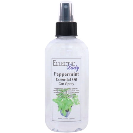 Peppermint Car Spray (Double Strength), 8 ounces