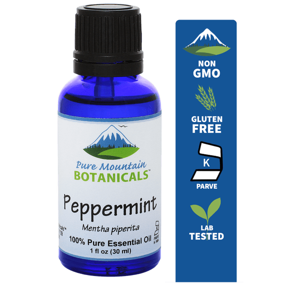 Peppermint Essential Oil 100% Pure Natural Kosher (1 fl oz Bottle)