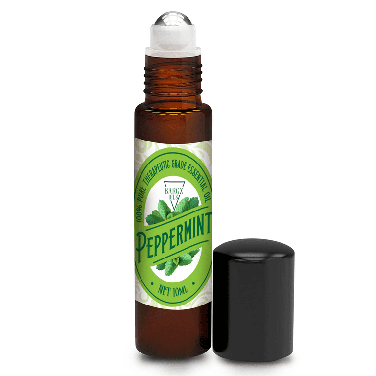 Peppermint Essential Oil [RELAXING SCENT] - Glass Amber Bottle