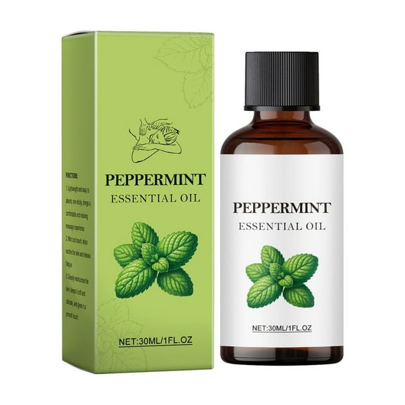 Peppermint Essential Oils Organic, 30ML Pure and Natural Peppermint Essential Oil for Aromatherapy Diffuser