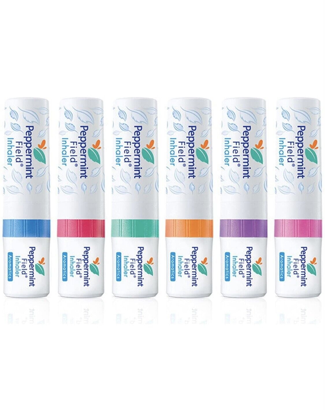 Peppermint Field Nasal Inhaler Pack of 6 bottles