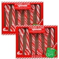thumbnail image 1 of Peppermint Flavored Candy Cane Spoons Holiday Seasonal Occasional Christmas Thanksgiving Artificial Taste Desserts Edible Utensil Copy Sweet Treats Delicacies Confectioneries Red White Strip Pack of 2, 1 of 7