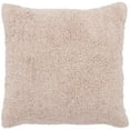 thumbnail image 1 of Peppermint Home Solid Color Tufted Decorative Pillow Cover, 22"x 22", Pink, 1 of 6