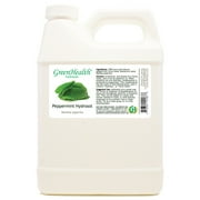 Peppermint Hydrosol (Floral Water) - 32 fl oz - White Plastic Jug w/ Cap Therapeutical - GreenHealth