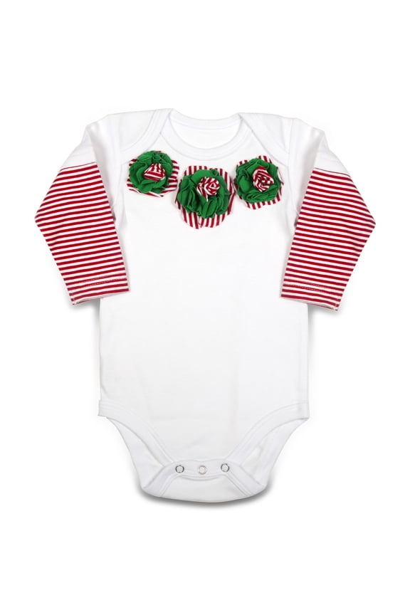 Company - Peppermint - Long Sleeve Onesie (3-6 Months)