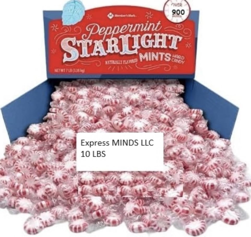 Peppermint Mints 10 Lb Bulk Box Bulk Mint Candy Peppermints Mints