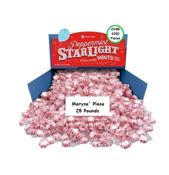 Peppermint Mints 25 Lb Bulk Box Bulk Mint Candy Peppermints Mints