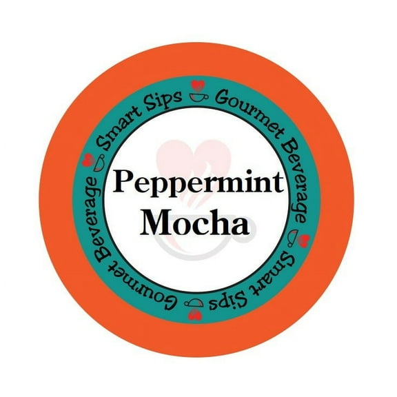 Peppermint Mocha Coffee, 24 Count, Single Serve Cups For Keurig K-cup Brewers