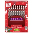 thumbnail image 1 of Brach's Red and White Peppermint Candy Canes, Classic Candy Canes, Stocking Stuffers, Holiday Favorites, 5.3 oz, 12 Count, 1 of 9