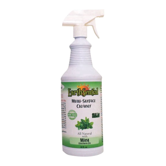 Peppermint Oil Cleaner EarthSential Brand All Natural Household Multi Surface Cleaner