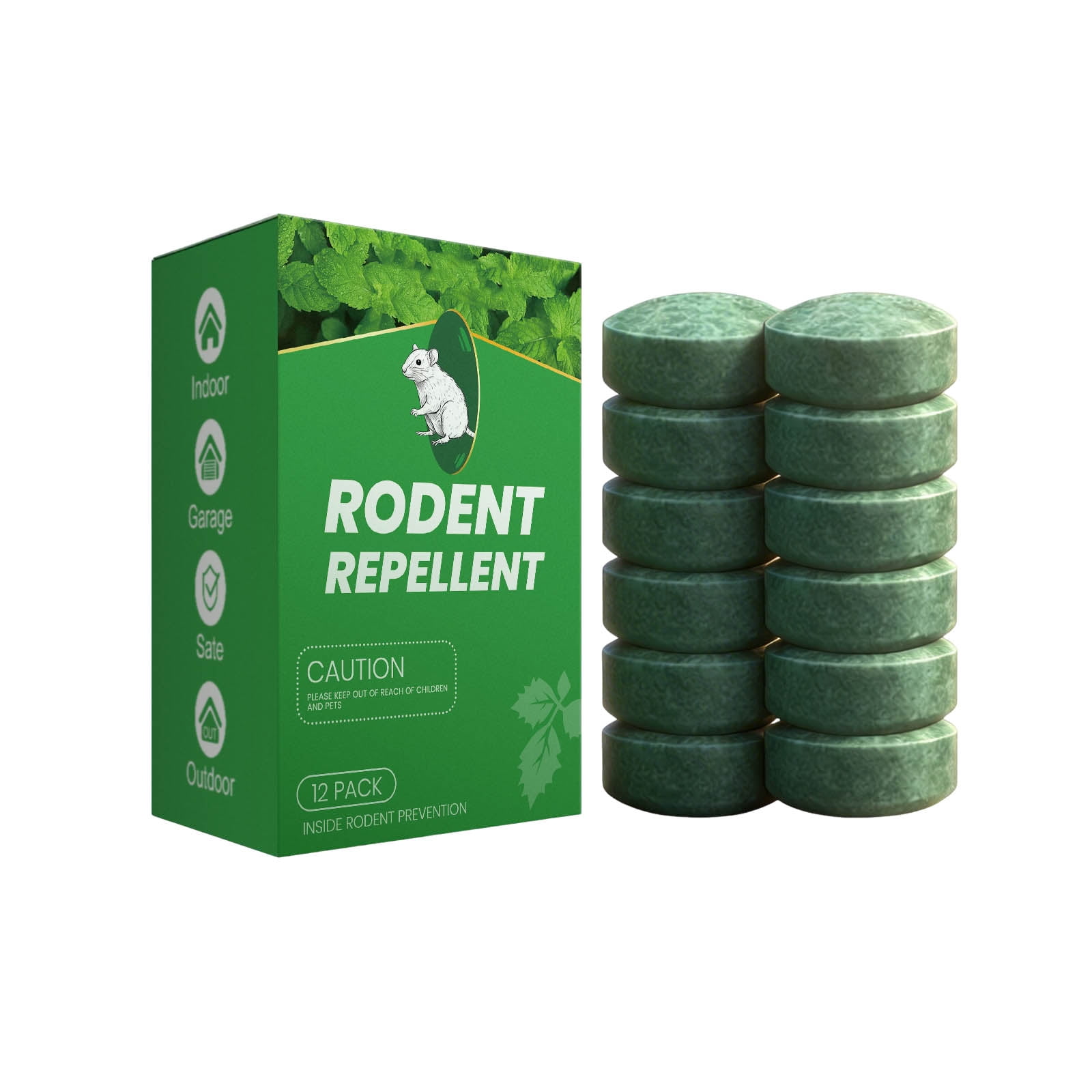 Mice Repellent Indoor Outdoor Peppermint Oil Rodent Repellent - Walmart.com