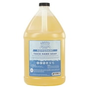 Peppermint Organic Castile Liquid Hand Soap 1 Gallon Refill Adams Handmade Soap