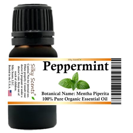 Peppermint Organic Essential Oil 100% Pure and Natural 15 ml (1/2 oz)