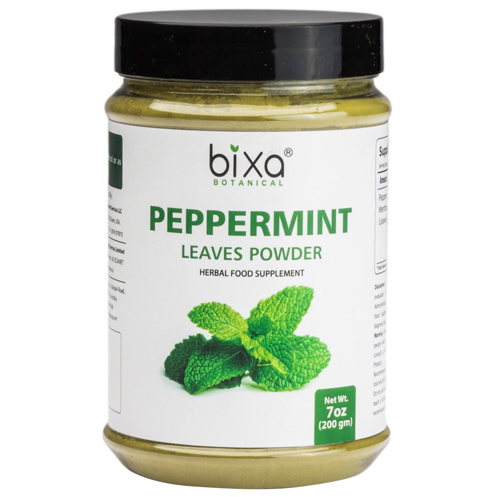Peppermint Powder (Mentha Piperita) 200g (7 Oz), Ideal AntiSpasmodic