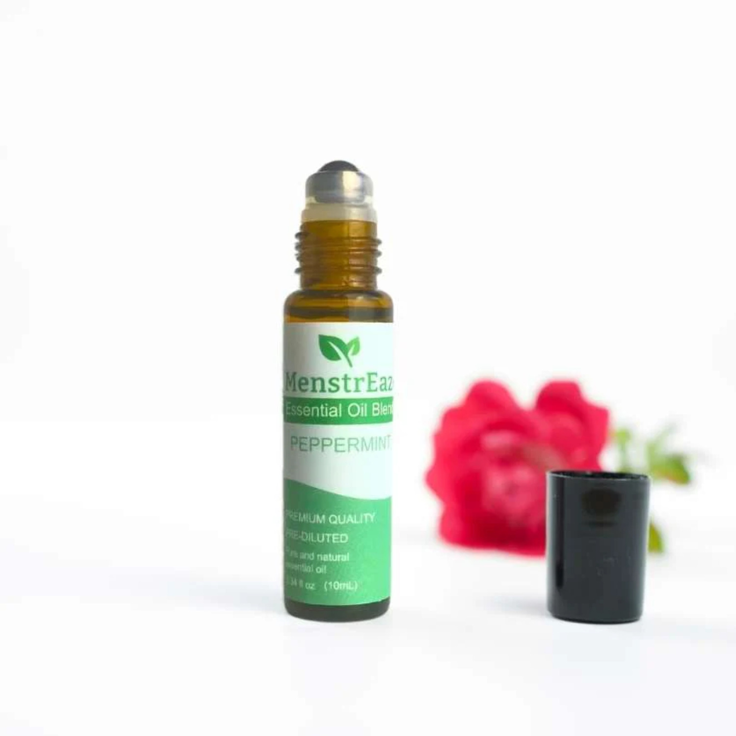 Peppermint RollOn Essential Oil for Headache and Nausea Relief, 10ml