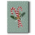 thumbnail image 1 of Peppermint Snowman Collection B- Gallery Wrapped Canvas, 1 of 9