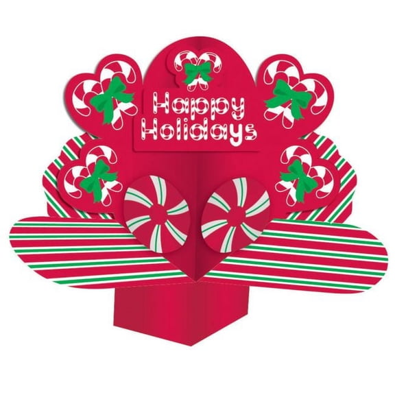 Peppermint Swirl Dimensional Centerpiece