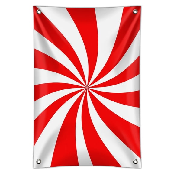 Peppermint Swirl Home Business Office Sign