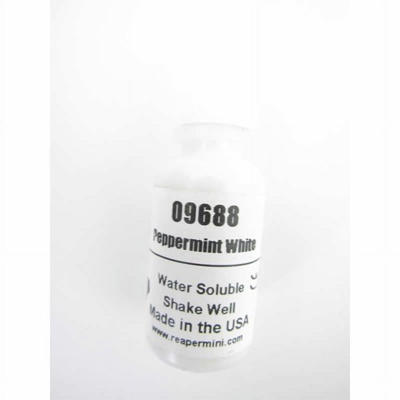 Peppermint White Acrylic Reaper Master Series Hobby Paint .5oz Dropper Bottle Reaper Miniatures