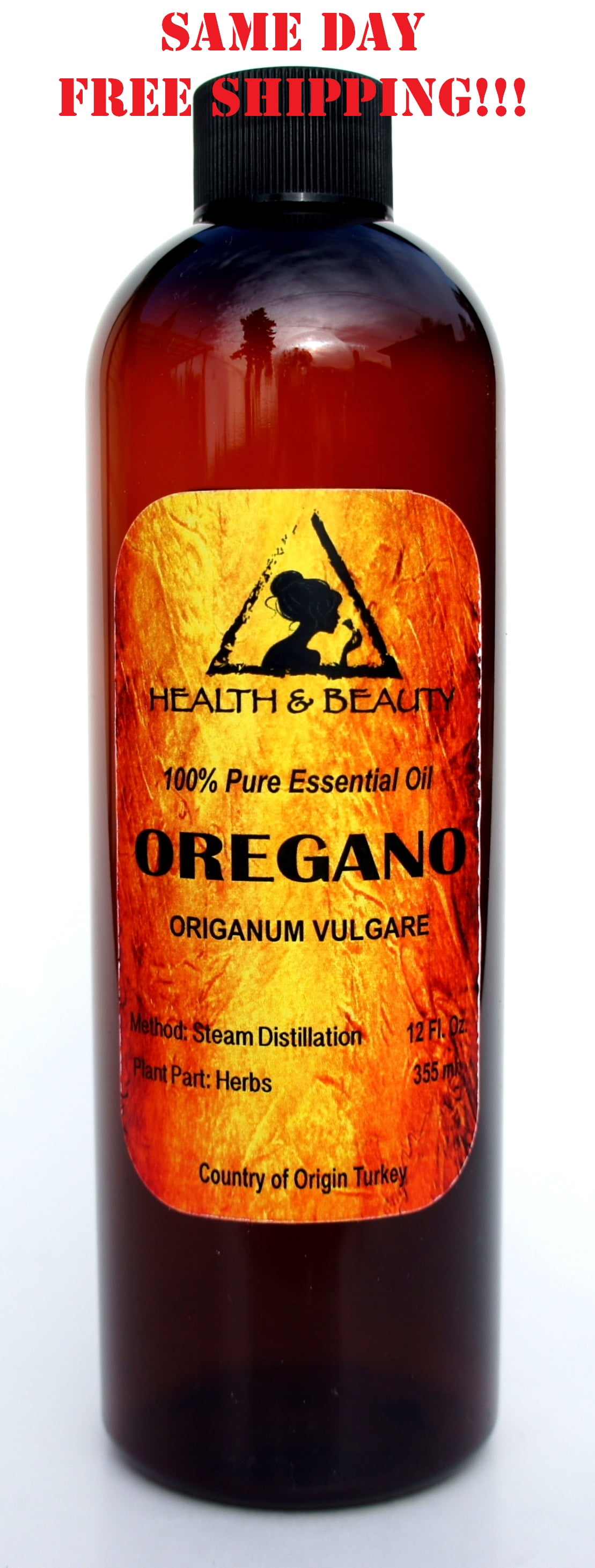 Peppermint essential oil aromatherapy natural 100% pure 12 oz