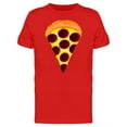 thumbnail image 1 of Pepperoni Modern Art Pizza T-Shirt Men -Image by Shutterstock, Male Large, 1 of 2