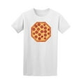 thumbnail image 1 of Pepperoni Pizza Art T-Shirt Men -Image by Shutterstock, Male 3X-Large, 1 of 2