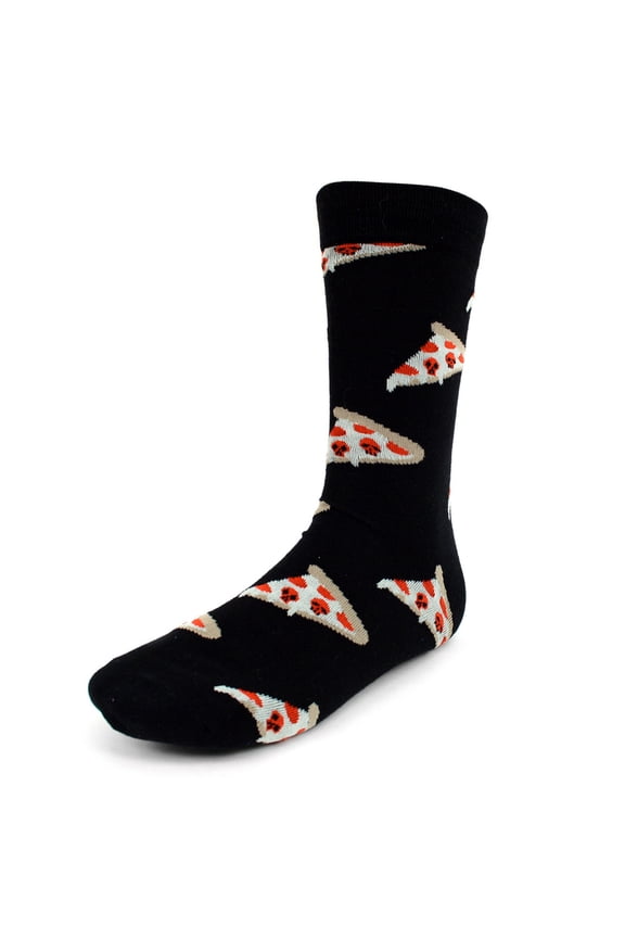 Pepperoni Pizza Novelty Socks for Men