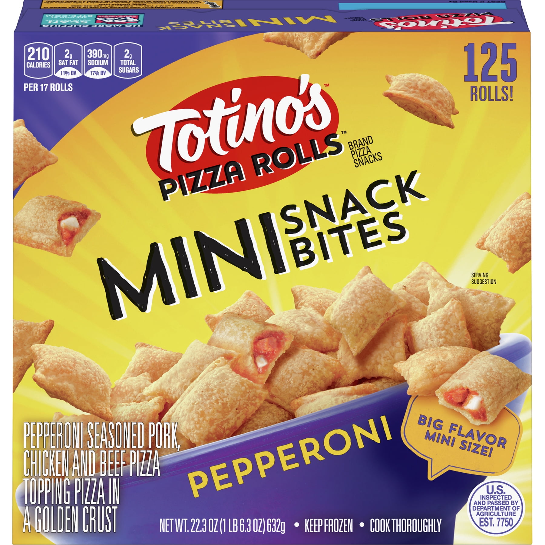 Pepperoni Seasoned Pork, Chicken and Beef Pizza Topping