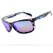 Peppers Daybreak Blue Tortoise with Smoke Polarized Ocean Blue Mirror Lens Sunglasses