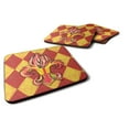 thumbnail image 1 of Peppers Fleur de lis Foam Coaster Set of 4, 1 of 3