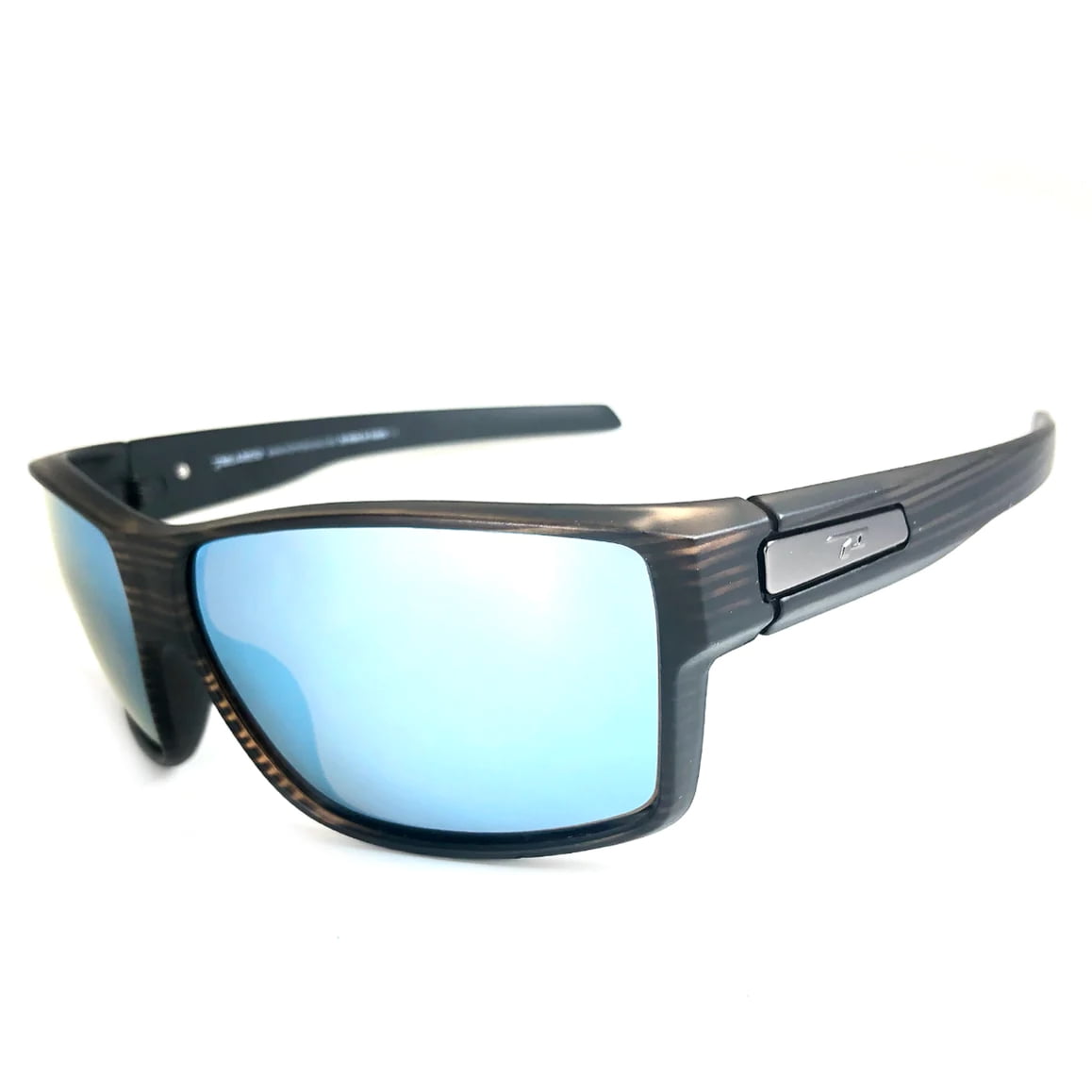 Peppers Gambler Crystal Clear with Blue Diamond Mirror Polarized Lens