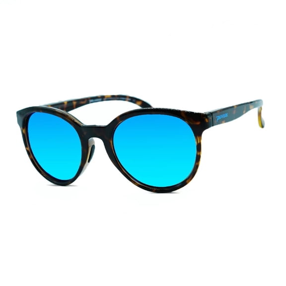 Peppers Mermaid Tortoise With Blue Mirror Polarized Lens Sunglasses