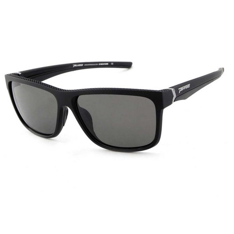 Peppers Polarized Sunglasses Telluride Rubberized Matte Black with