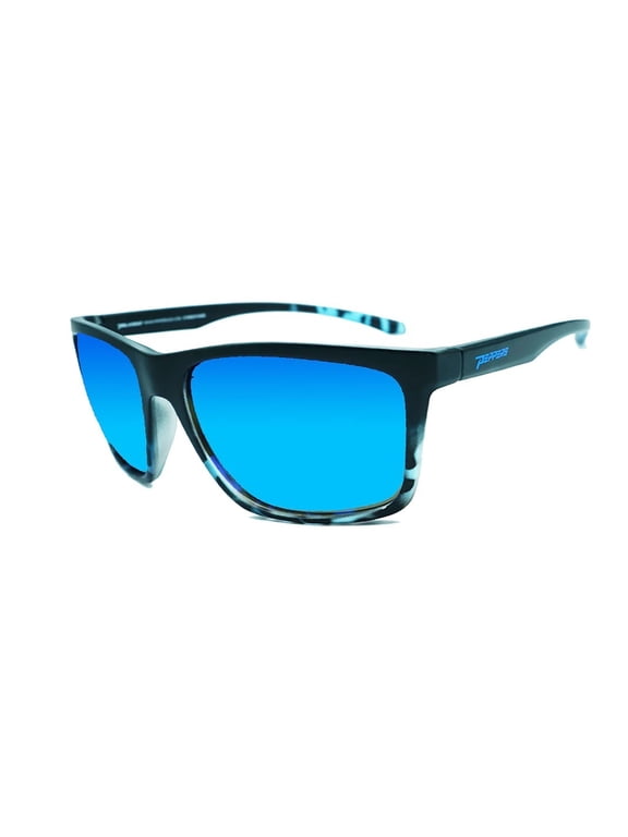 Topwater Black-Blue Tortoise Fade WithBlue Mirror Sunglasses