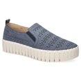 thumbnail image 1 of Peppy by Easy Street Women's Platform Sneakers Color: Navy Size: 8 WIDE, 1 of 4