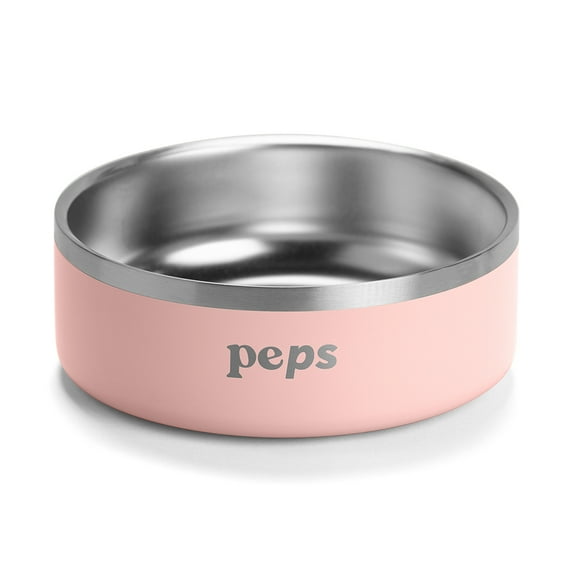 Peps Pet Food Bowl Non-Slip - Dishwasher Compatible Blush