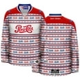 thumbnail image 1 of Pepsi 1950 Throwback Ugly Sweater Hockey Jersey, 1 of 4