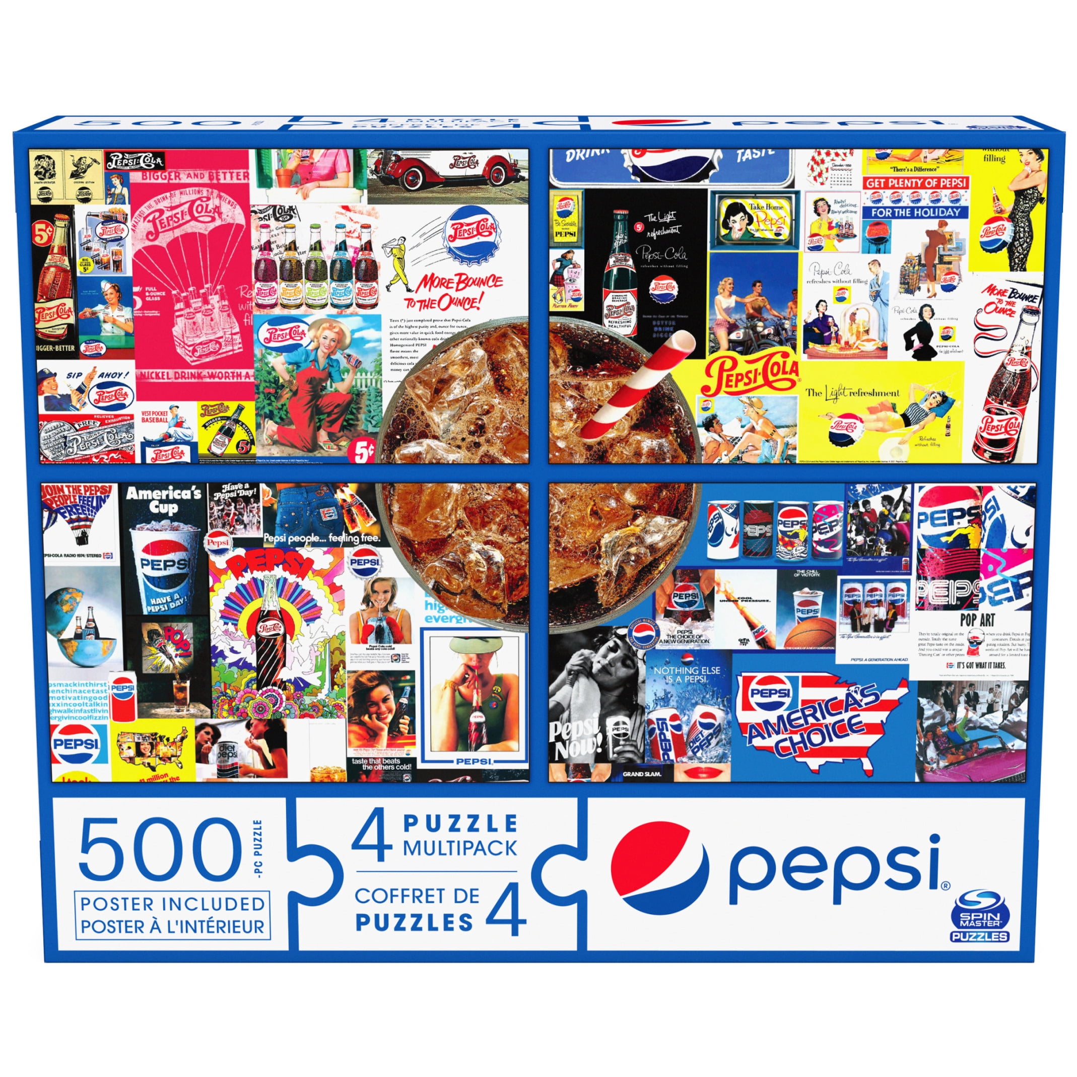 Pepsi-4-Puzzle-Multipack-500-