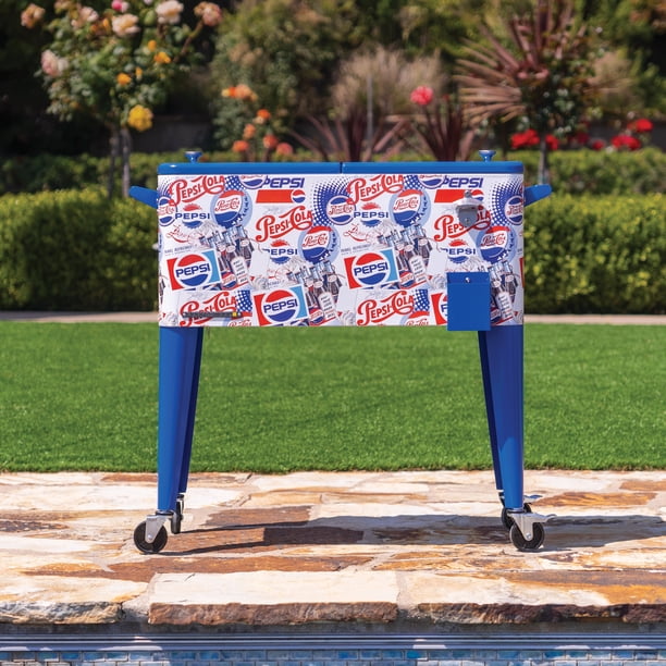 Pepsi 80-Quart Patio Cooler - Heritage Edition for Hotels