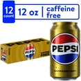 thumbnail image 1 of Pepsi Cola Caffeine Free Soda Pop, 12 fl oz, 12 Pack Cans, 1 of 1