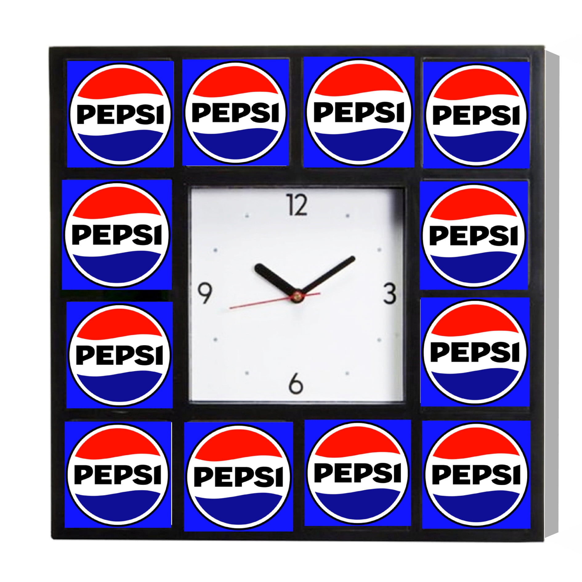 Pepsi Cola Drink Sign NEW 2023 Logo Advertising Promo Diner Clock