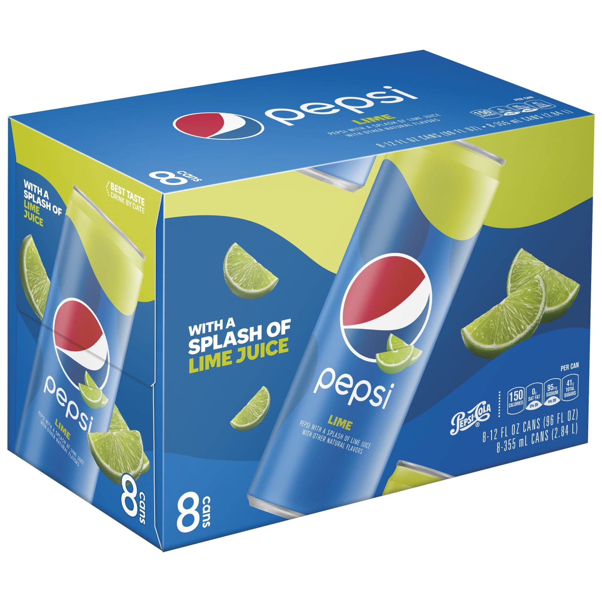 Citrusy Consumer-Driven Soda Flavors : Pepsi Max Lime
