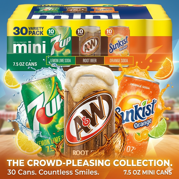 Pepsi Cola Soda, 12 fl oz Cans, 36 Pack Classic Refreshing Soft Drink