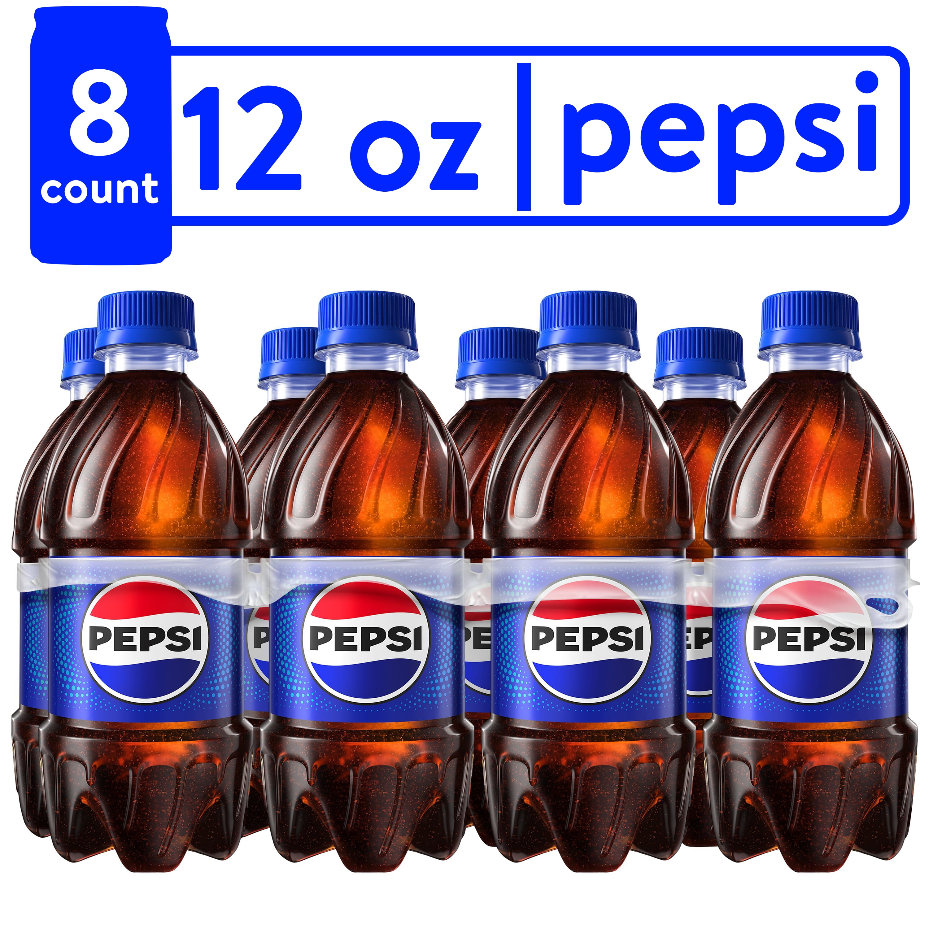 12 fl oz Pepsi in glass bottle (USA) - WITH SUGAR!!!