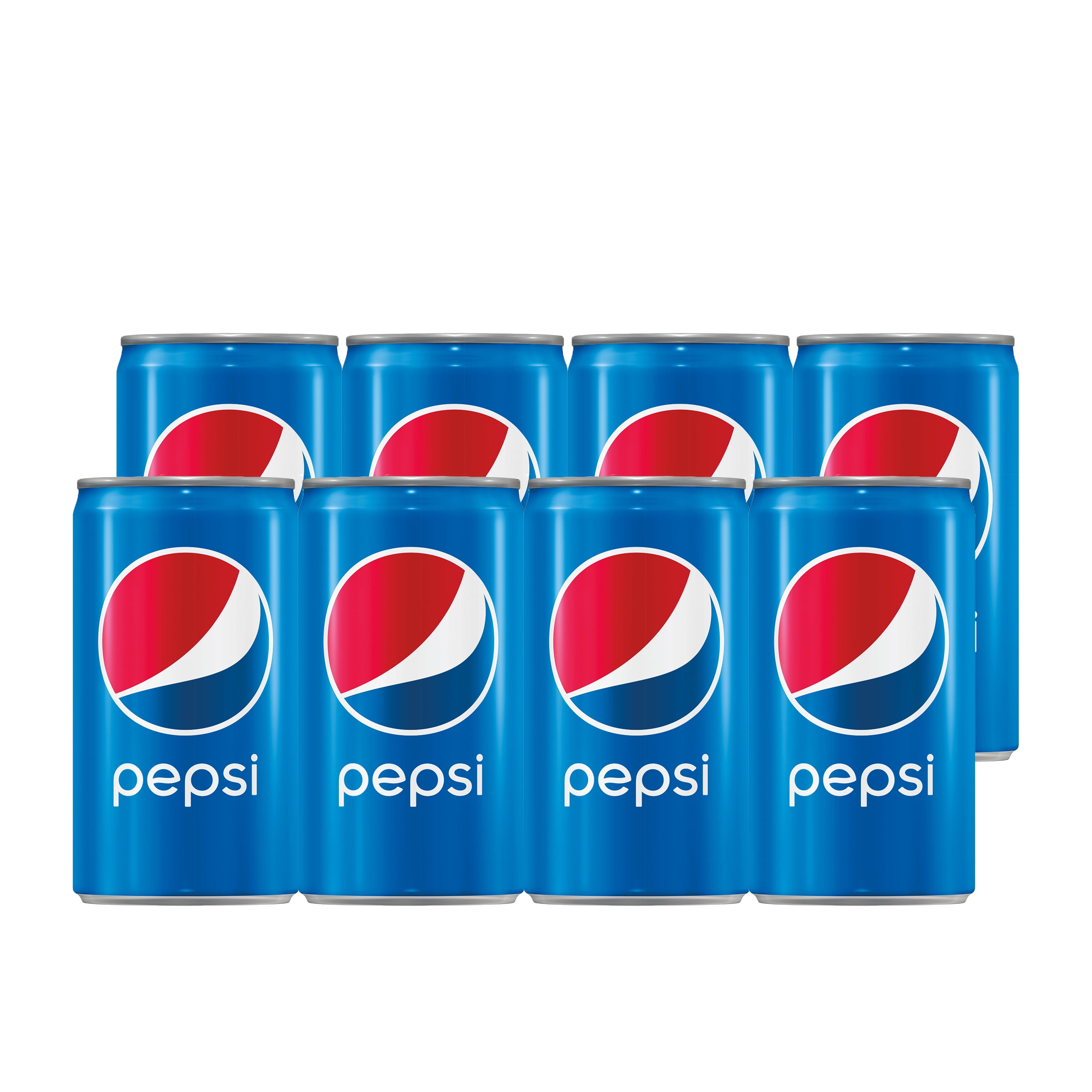 Pepsi Cola Soda Pop, 7.5 fl oz 8 Pack Cans