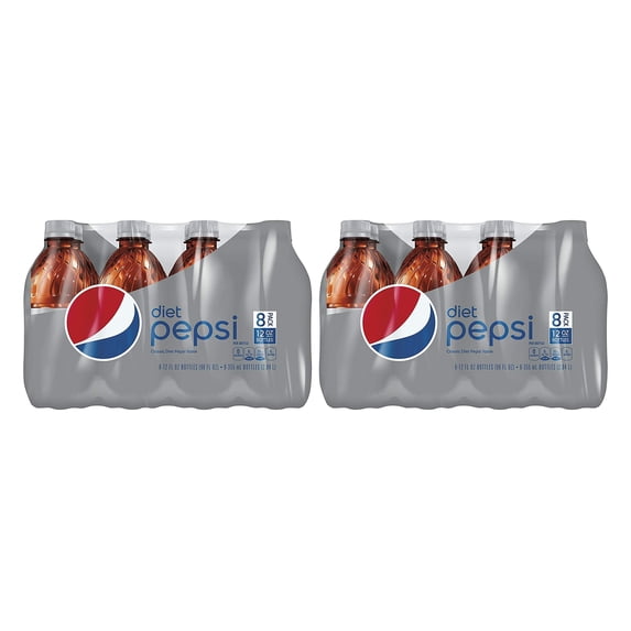 Pepsi Diet 12 Fl oz (16 bottles)