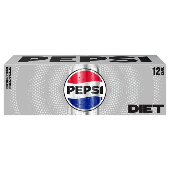 Pepsi Diet Cola 12 pk Cans - 12 oz (Pack of 1)