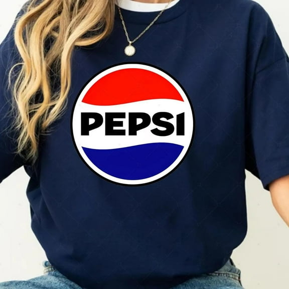 Pepsi Inspired Shirt, Funny Cola Lover Tee, Halloween or Christmas Matching Sweatshirt, Retro Beverage Logo Style Gift Top S-5XL